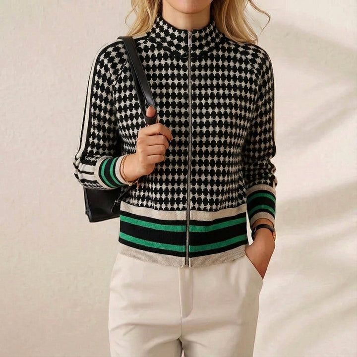 Mary | Cotton Zipper Vest Retro